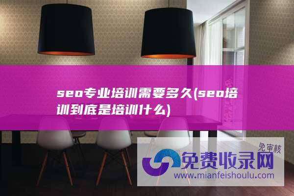 seo专业培训需要多久 (seo培训到底是培训什么)