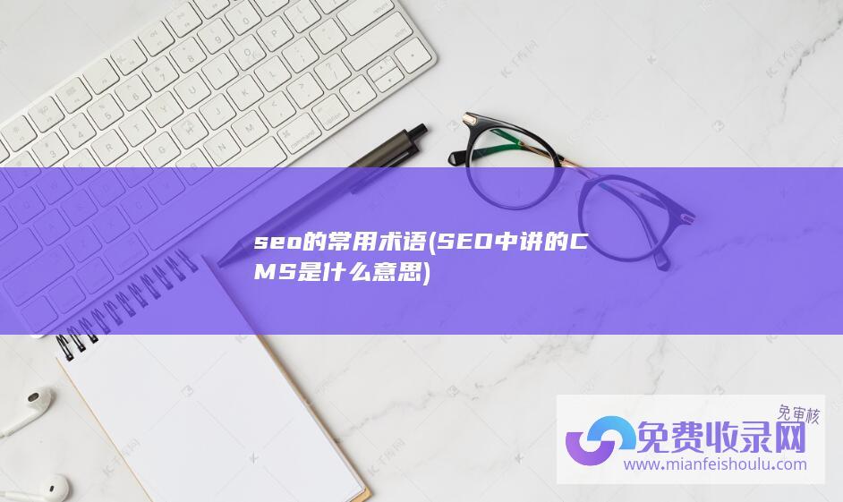 seo的常用术语 (SEO中讲的 CMS是什么意思)