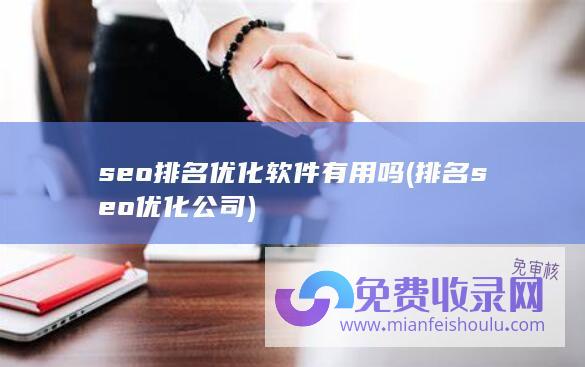 seo排名优化软件有用吗 (排名seo优化公司)