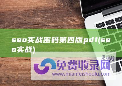 seo实战密码第四版pdf