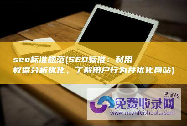 seo标准规范 (SEO标准：利用数据分析优化，了解用户行为并优化网站)