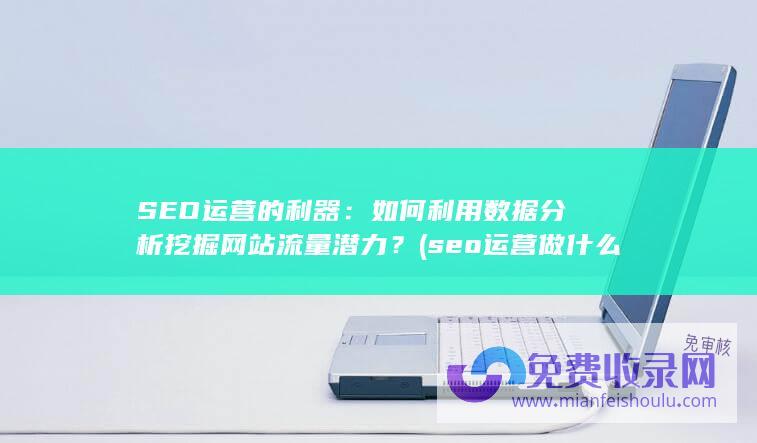 SEO运营的利器：如何利用数据分析挖掘网站流量潜力？ (seo运营做什么)