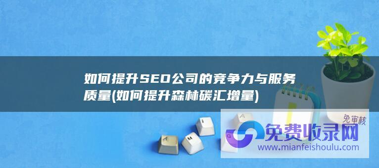 如何提升SEO公司的竞争力与服务质量 (如何提升森林碳汇增量)