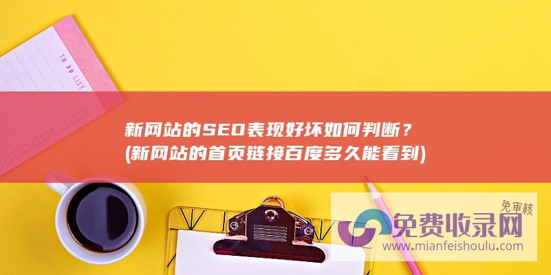 新网站的SEO表现好坏如何判断？ (新网站的首页链接百度多久能看到)