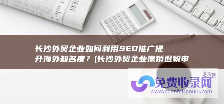 长沙外贸企业如何利用SEO推广提升海外知名度？ (长沙外贸企业撤销退税申报)