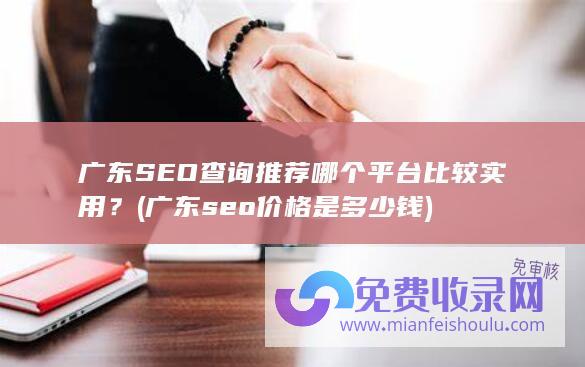 广东SEO查询推荐哪个平台比较实用？ (广东seo价格是多少钱)