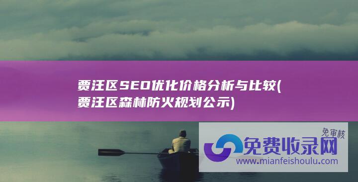 贾汪区SEO优化价格分析与比较 (贾汪区森林防火规划公示)