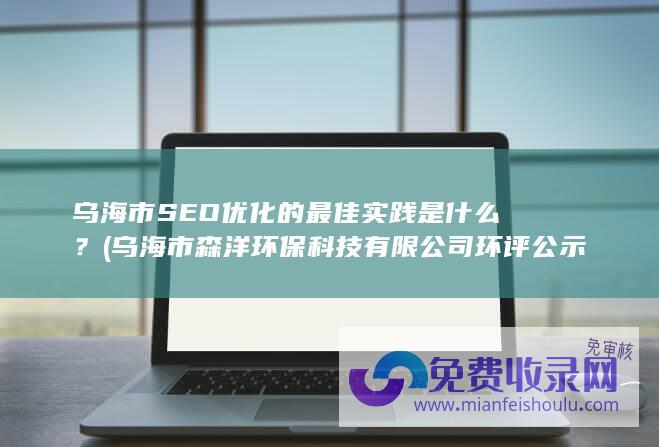 乌海市森洋环保科技有限公司环评公示