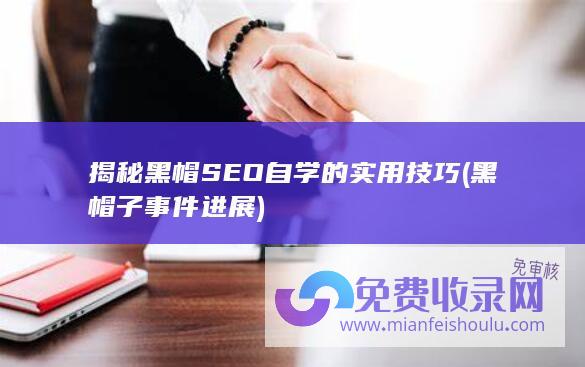 揭秘黑帽SEO自学的实用技巧