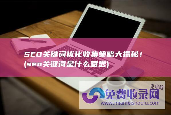 SEO关键词优化收集策略大揭秘！