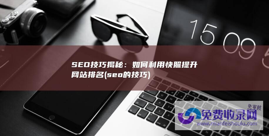 SEO技巧揭秘：如何利用快照提升网站排名 (seo的技巧)