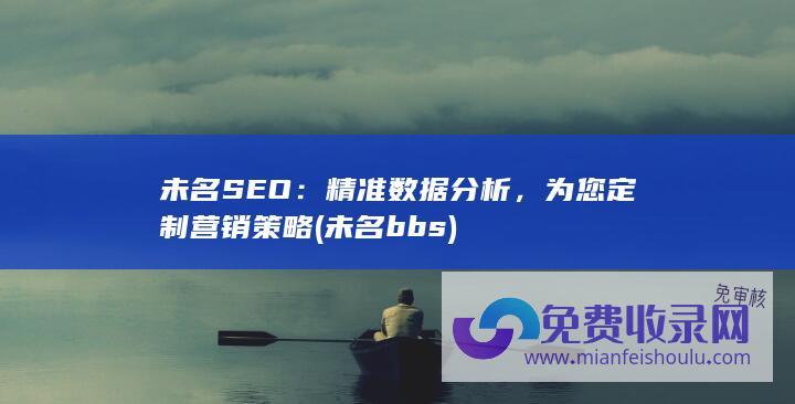 未名SEO：精准数据分析，为您定制营销策略 (未名bbs)