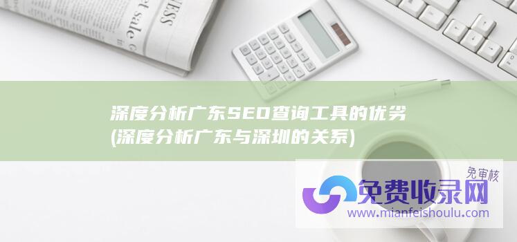 深度分析广东SEO查询工具的优劣