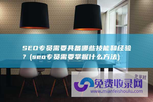 SEO专员需要具备哪些技能和经验？ (seo专员需要掌握什么方法)