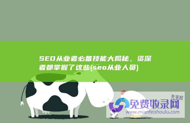 SEO从业者必备技能大揭秘，资深者都掌握了这些 (seo从业人员)