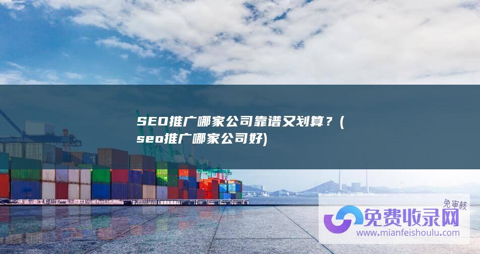 SEO推广哪家公司靠谱又划算？ (seo推广哪家公司好)