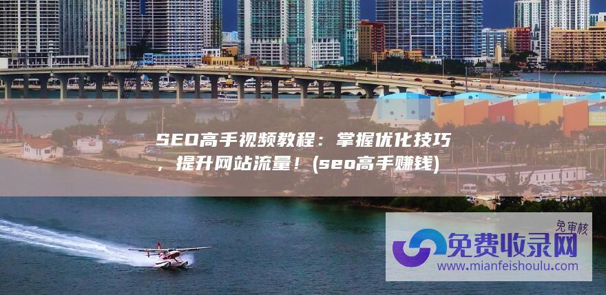 SEO高手视频教程：掌握优化技巧，提升网站流量！ (seo高手赚钱)