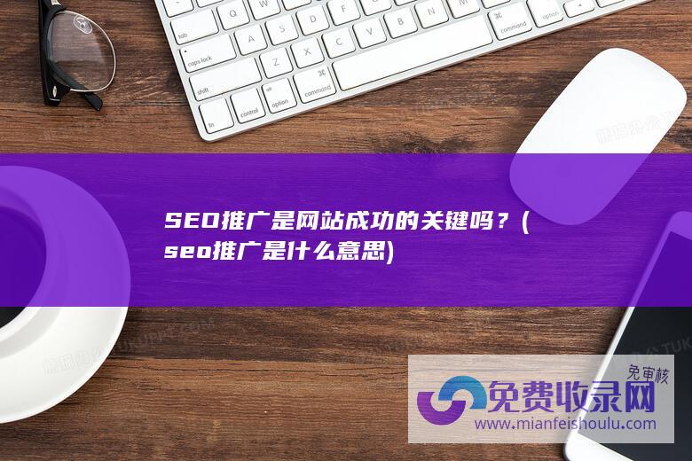 SEO推广是网站成功的关键吗？ (seo推广是什么意思)