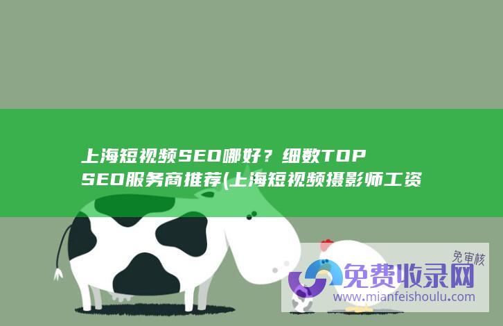 上海短视频SEO哪好？细数TOP SEO服务商推荐 (上海短视频摄影师工资多少)