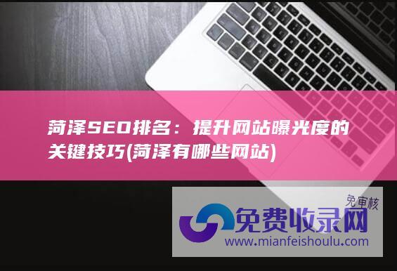 菏泽SEO排名：提升网站曝光度的关键技巧 (菏泽有哪些网站)