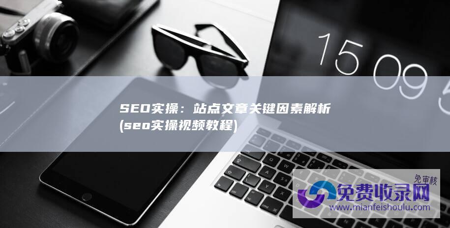 SEO实操：站点文章关键因素解析(seo实操视频教程)