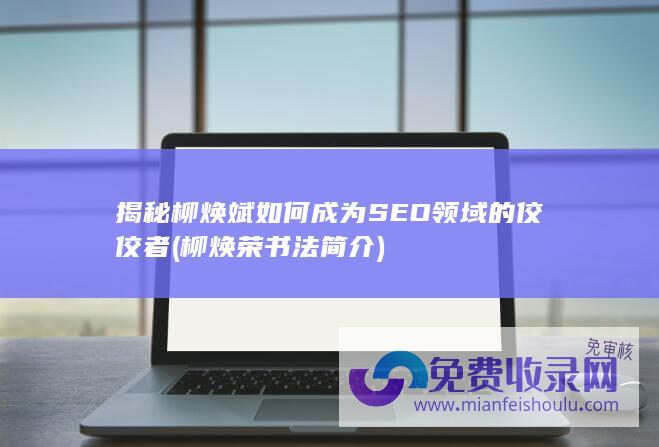 揭秘柳焕斌如何成为SEO领域的佼佼者 (柳焕荣书法简介)