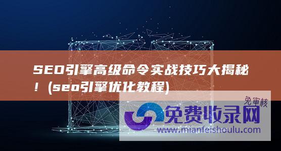 SEO引擎高级命令实战技巧大揭秘！ (seo引擎优化教程)