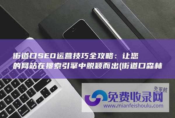 街道口SEO运营技巧全攻略：让您的网站在搜索引擎中脱颖而出 (街道口森林大药房电话)