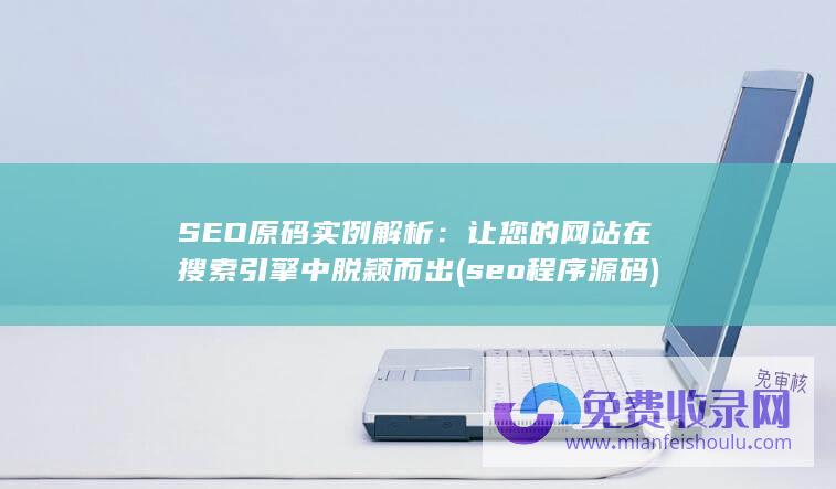 SEO原码实例解析：让您的网站在搜索引擎中脱颖而出 (seo程序源码)