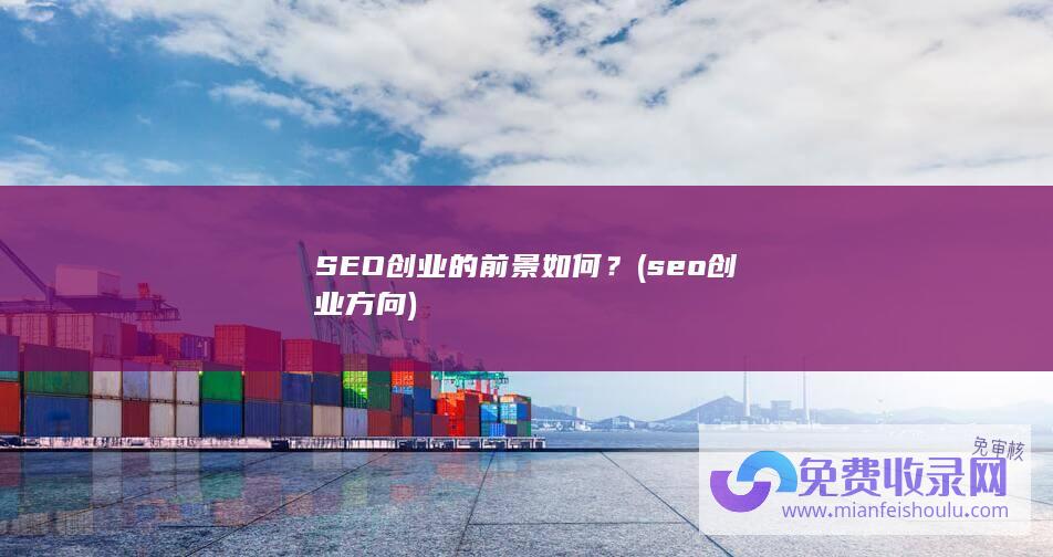 SEO创业的前景如何？ (seo创业方向)