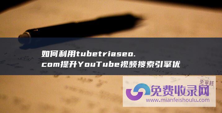 如何利用tubetriaseo.com提升YouTube视频搜索引擎优化效果