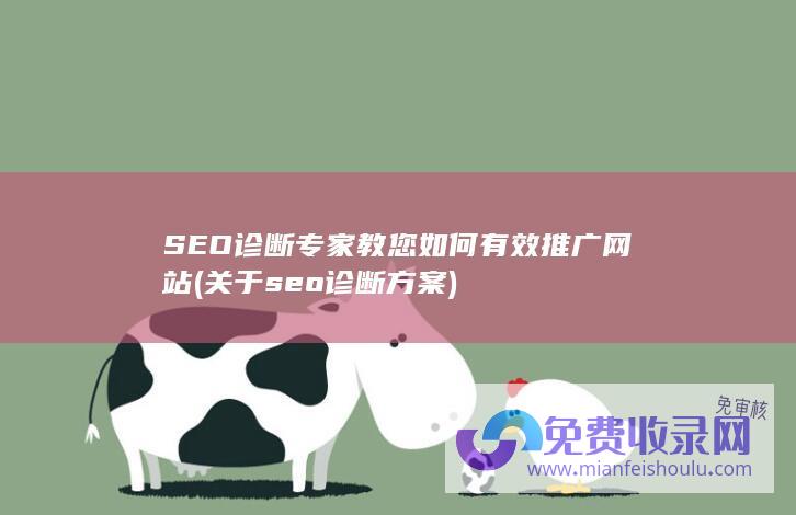 SEO诊断专家教您如何有效推广网站 (关于seo诊断方案)