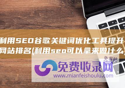 利用SEO谷歌关键词优化工具提升网站排名 (利用seo可以拿来做什么)