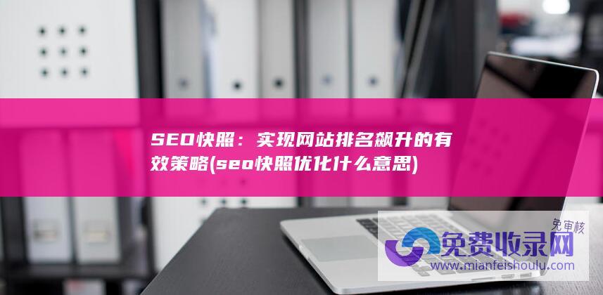 SEO快照：实现网站排名飙升的有效策略 (seo快照优化什么意思)