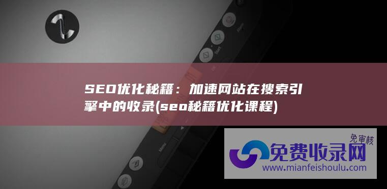 SEO优化秘籍：加速网站在搜索引擎中的收录 (seo秘籍优化课程)