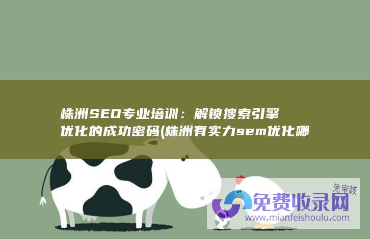 株洲SEO专业培训：解锁搜索引擎优化的成功密码 (株洲有实力sem优化哪家好)