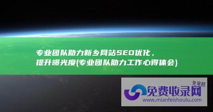 专业团队助力新乡网站SEO优化，提升曝光度 (专业团队助力工作心得体会)