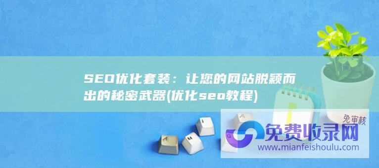 SEO优化套装：让您的网站脱颖而出的秘密武器 (优化seo教程)