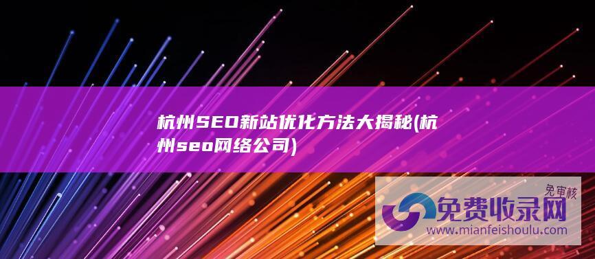 杭州seo网络公司