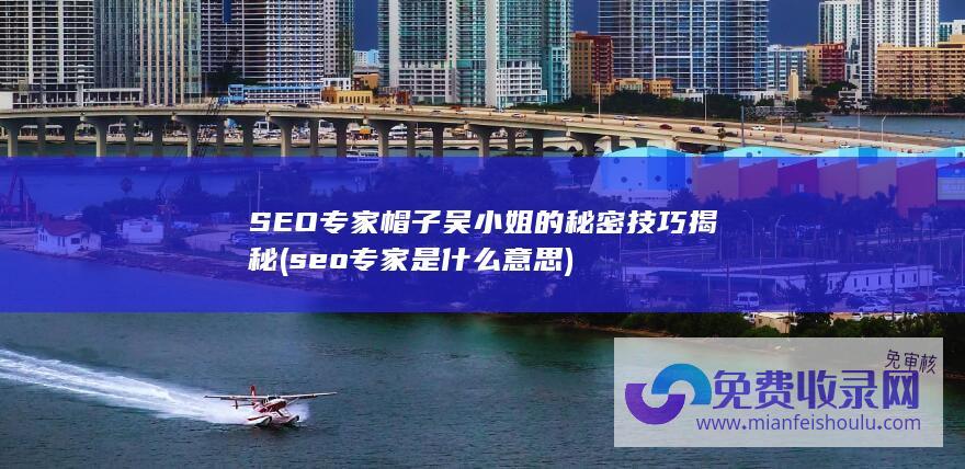 SEO专家帽子吴小姐的秘密技巧揭秘 (seo专家是什么意思)