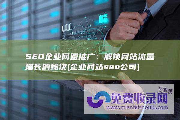 SEO企业网盟推广：解锁网站流量增长的秘诀 (企业网站seo公司)