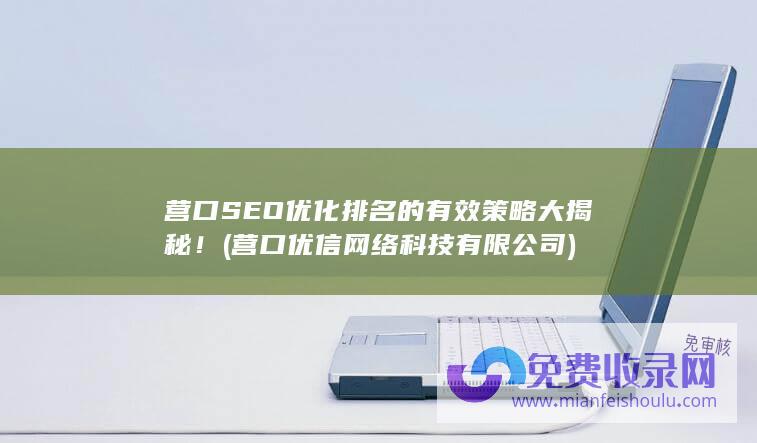 营口SEO优化排名的有效策略大揭秘！