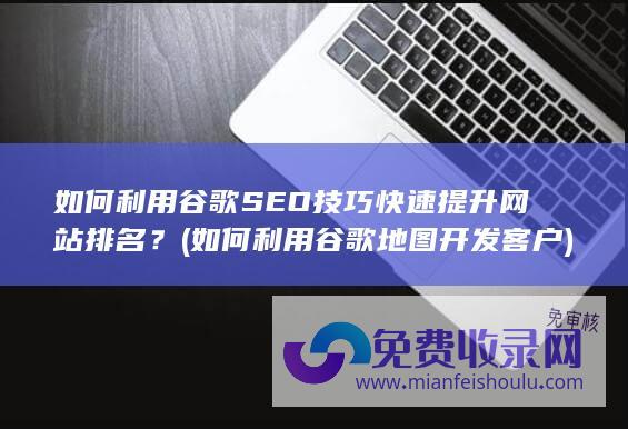 如何利用谷歌SEO技巧快速提升网站排名？ (如何利用谷歌地图开发客户)