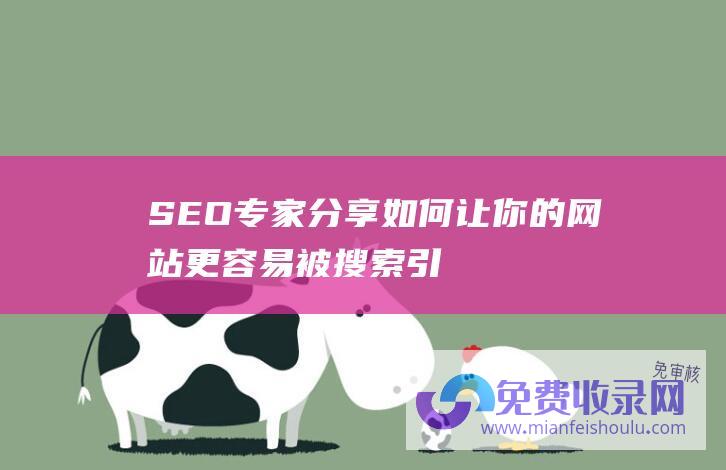 SEO专家分享：如何让你的网站更容易被搜索引擎发现