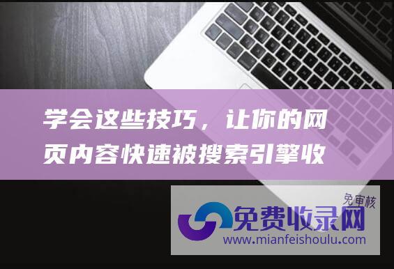 学会这些技巧，让你的网页内容快速被搜索引擎收录